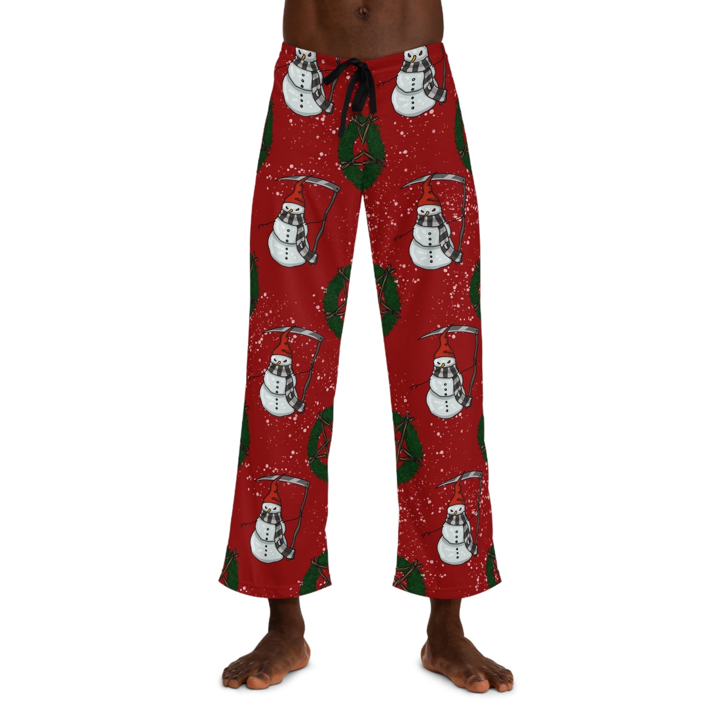 Grim Snowman | Nightmare Holiday | Men's Pajama Pants