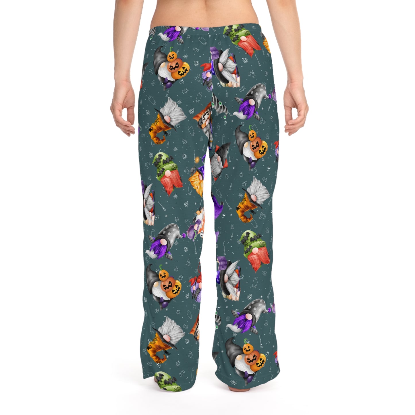 Gnome-o-ween Women's Pajama Pants - Cozy Halloween Sleepwear