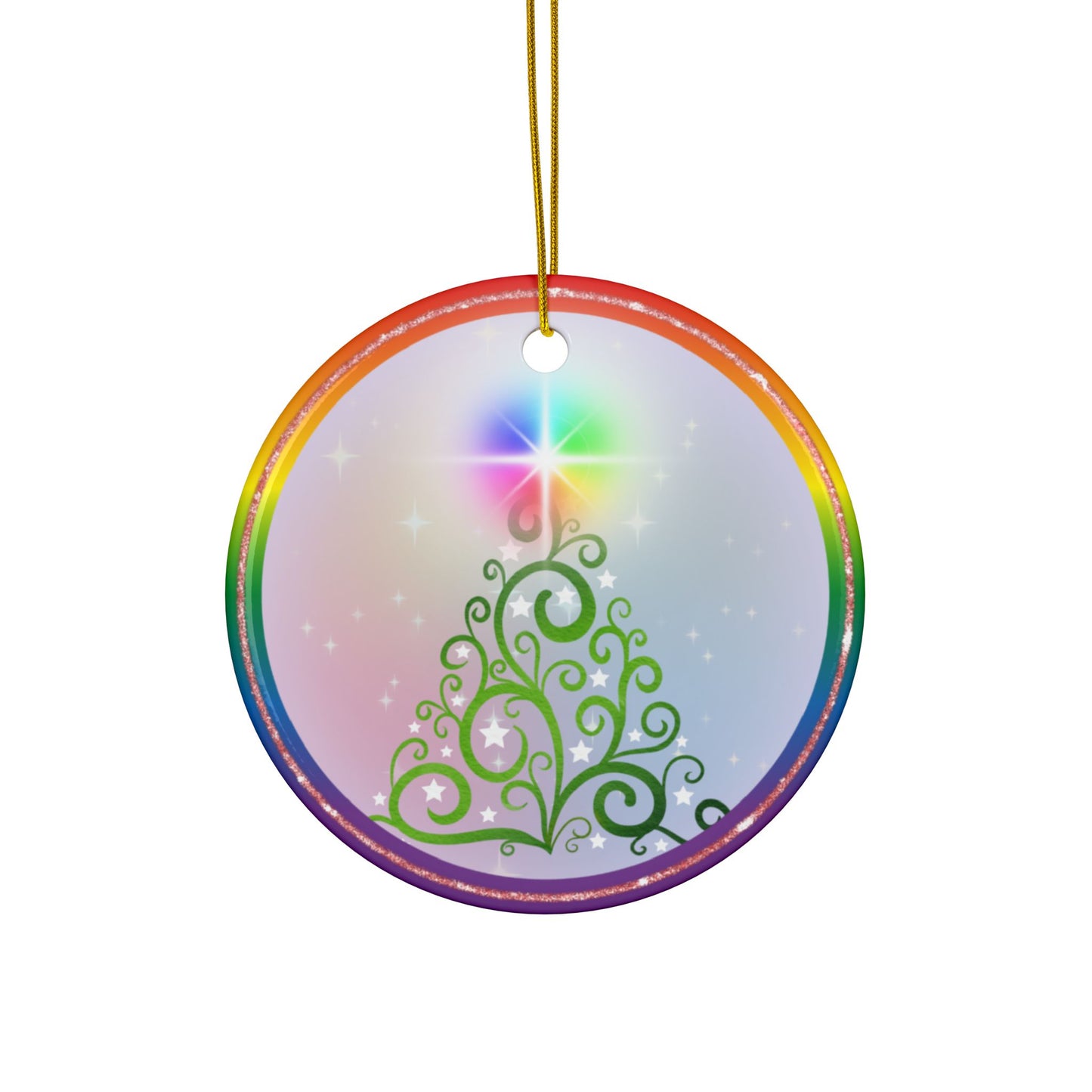 Joyous | Holiday Pride Tree | Heirloom Ceramic Ornaments (1pc, 3pcs, 5pcs, 10pcs)