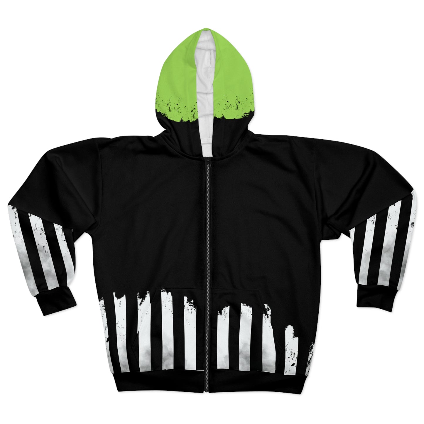 B. Juice Beetlejuice Hoodie | Never Trust The Living (Striped) | Unisex Hoodie