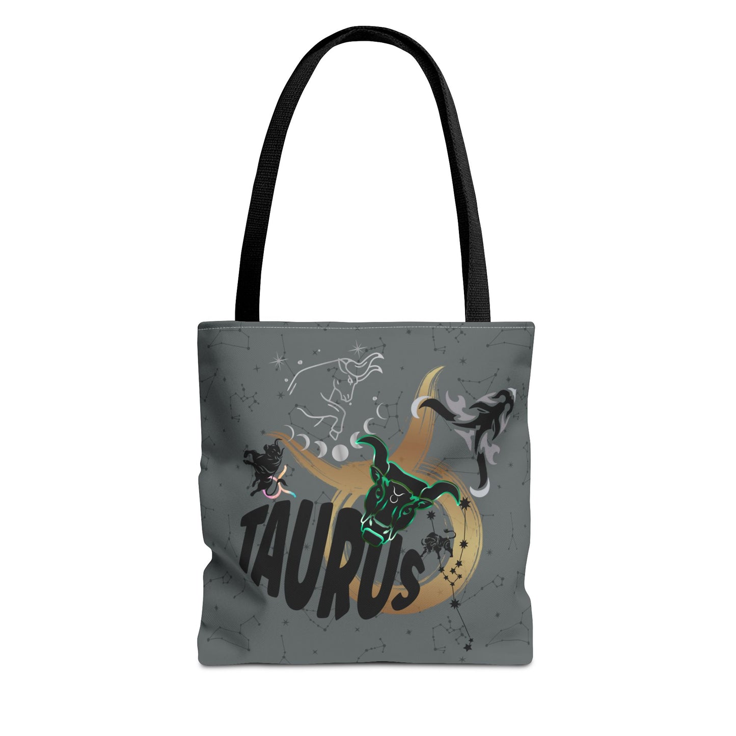 Taurus Zodiac Tote Bag — Mystic Astrology Collection