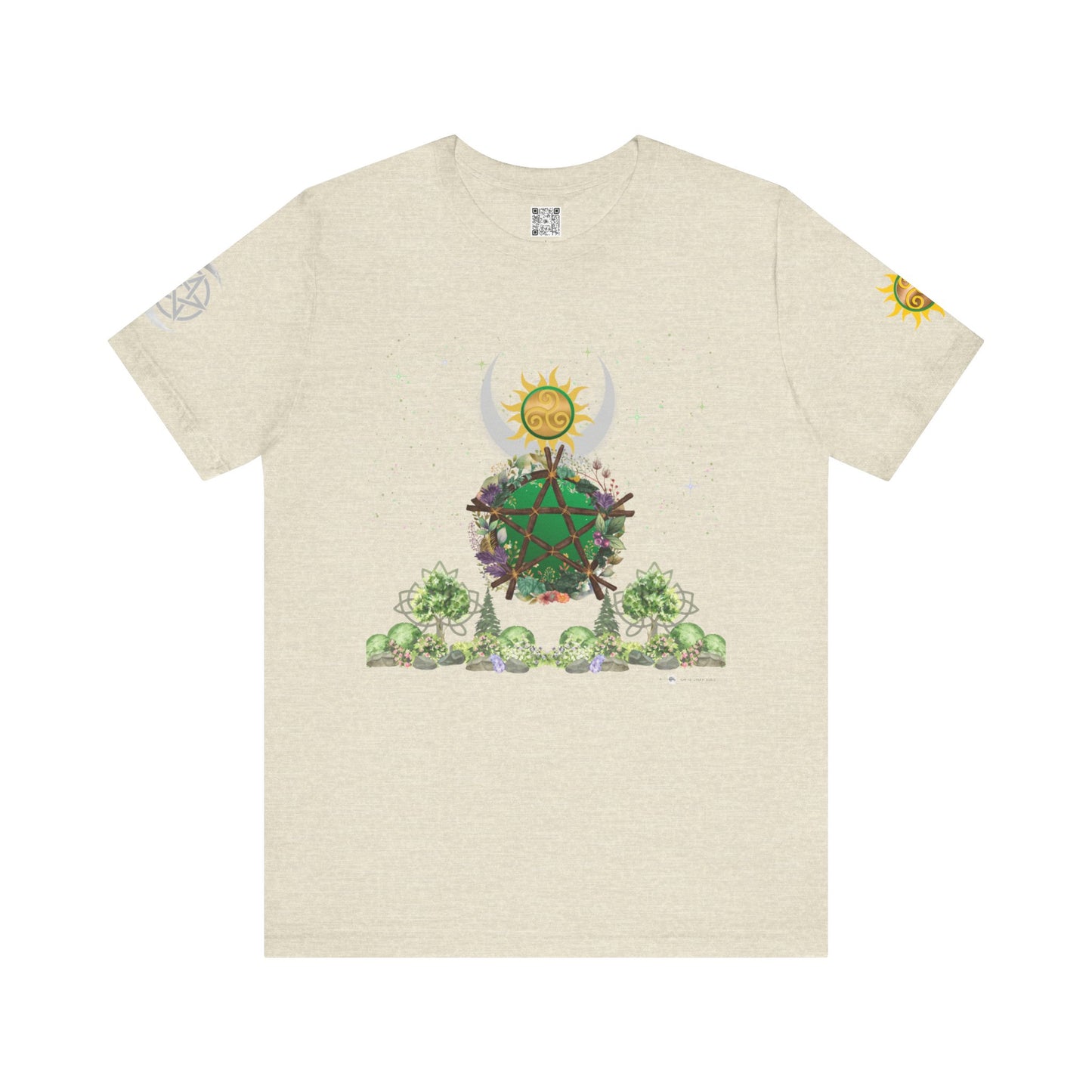 Balance | Solstice Day | Unisex Jersey Tee – Embrace Nature and Energy