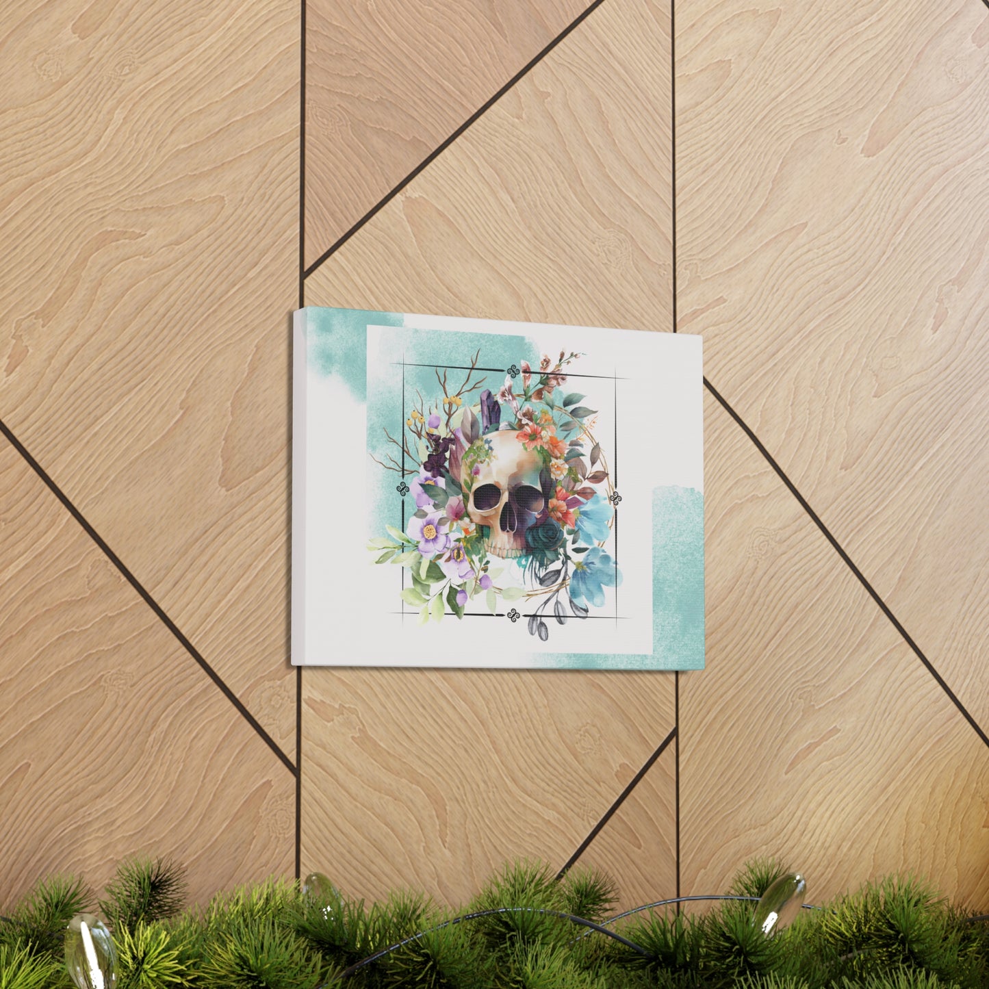 Death Color - Bone | Canvas Gallery Wraps