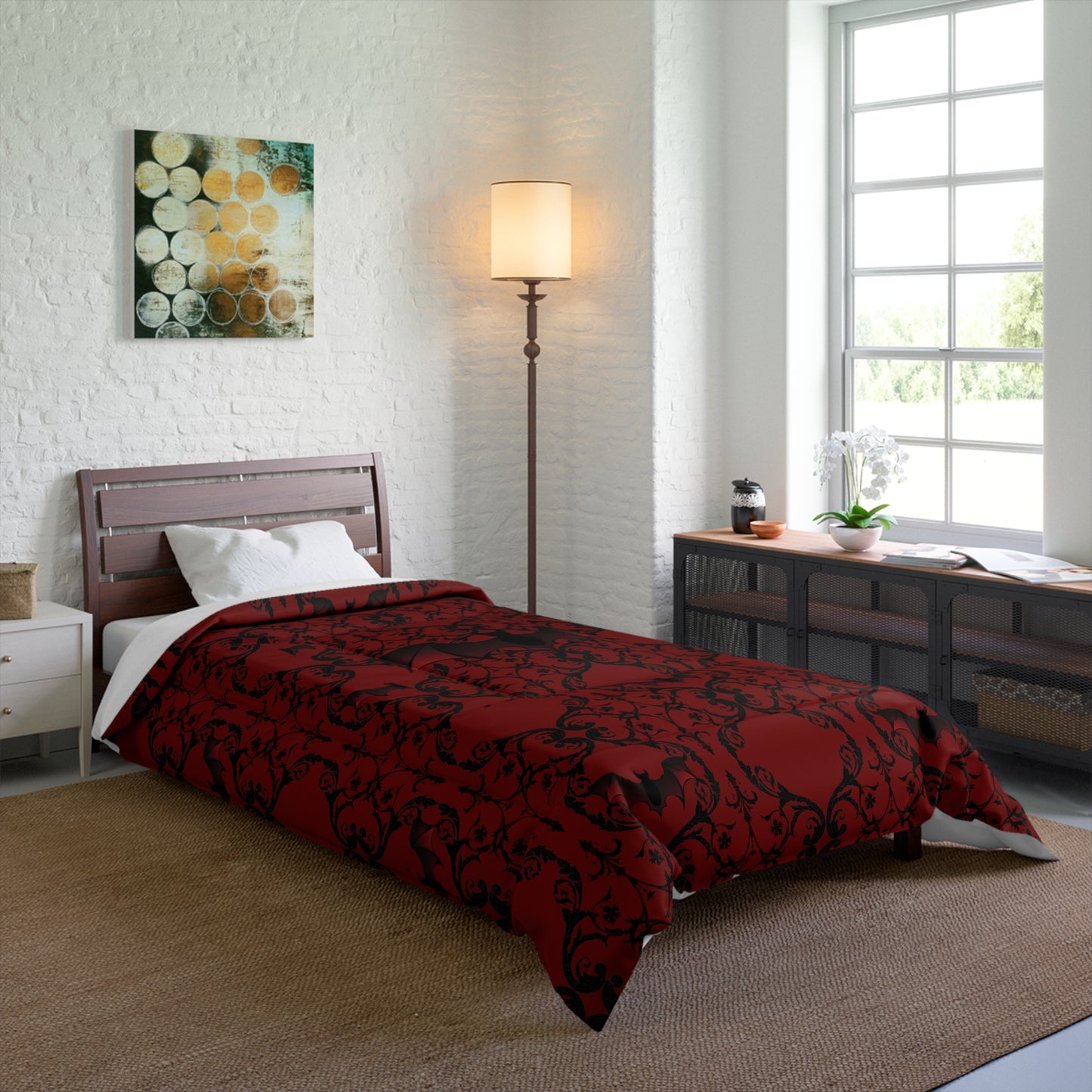 Vampire Red Comforter