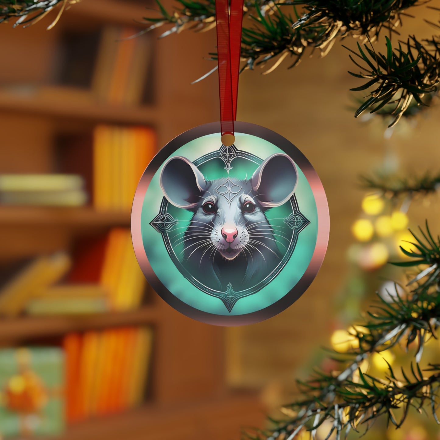 Mouse Prince | Fantasy Series | Metal Ornaments (1pc)