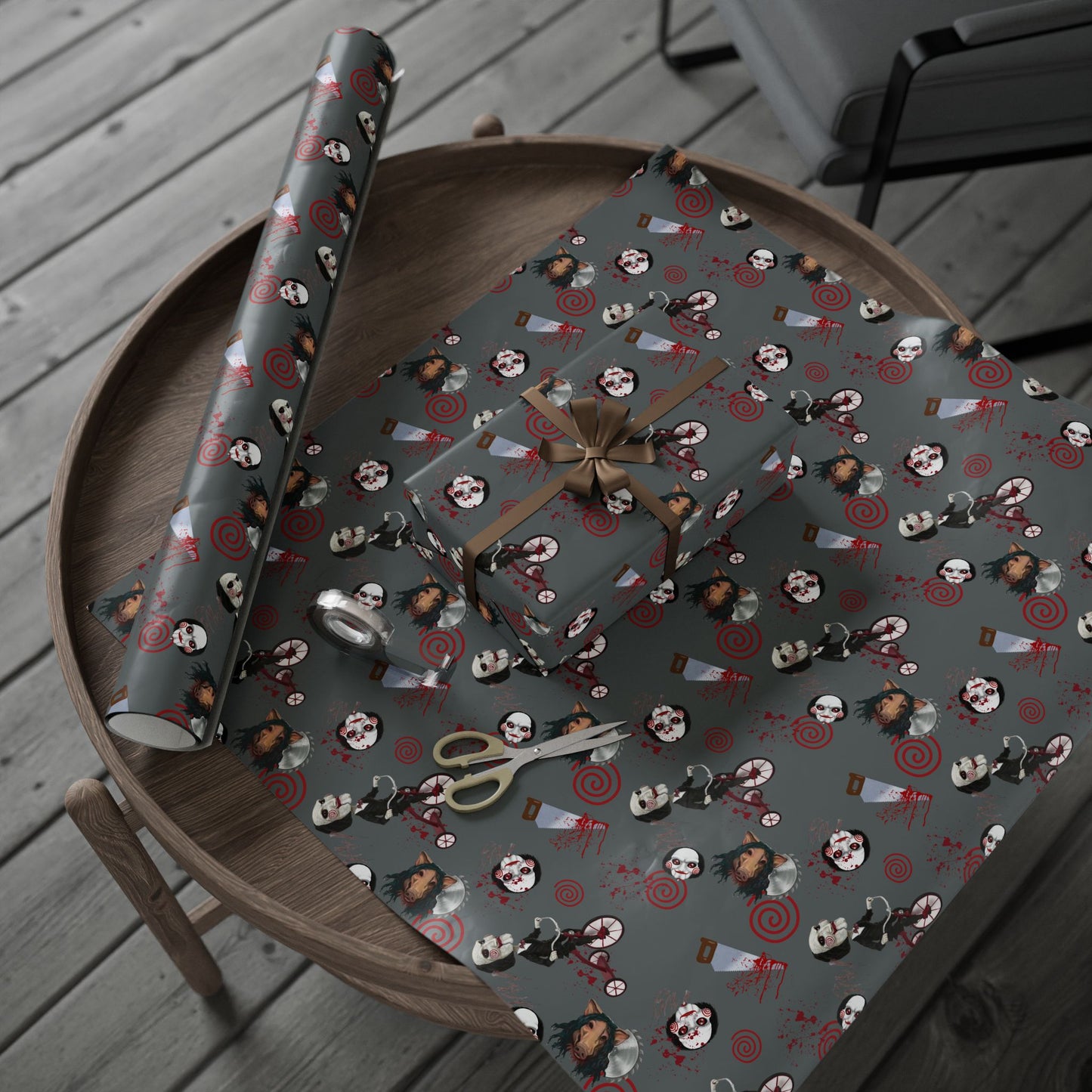 Wrapped in Horror | Piggy Bake | Nightmare Wrapping Paper