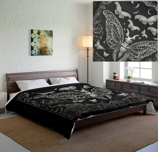 Dream Moths Set | Comforter Pillow Sham Set
