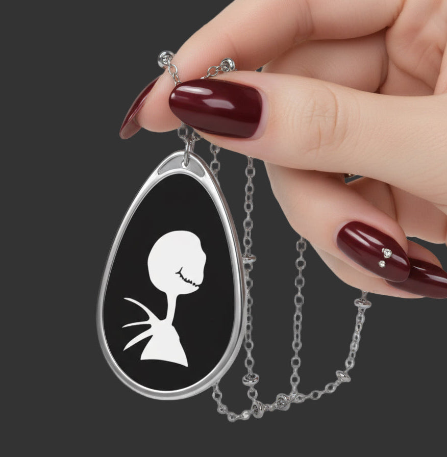 Skellington  | Oval Necklace
