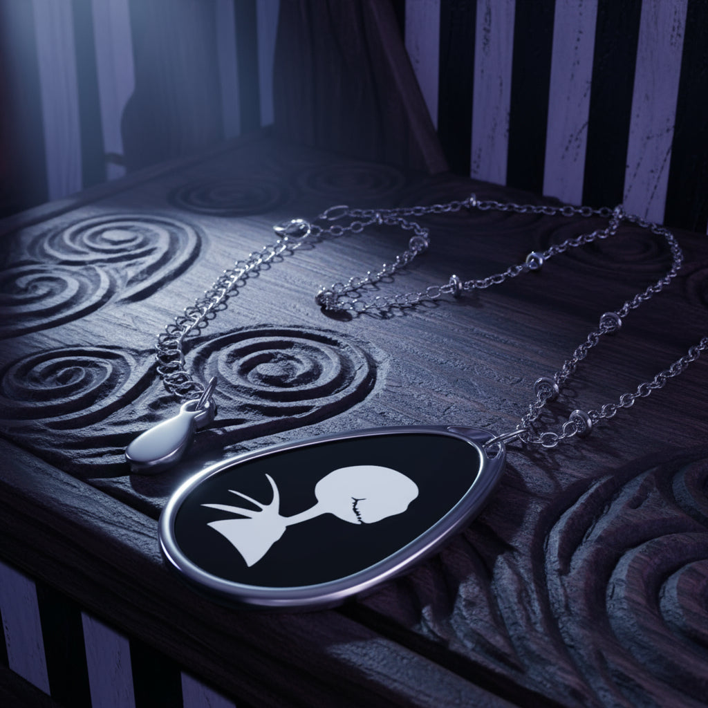 Skellington  | Oval Necklace