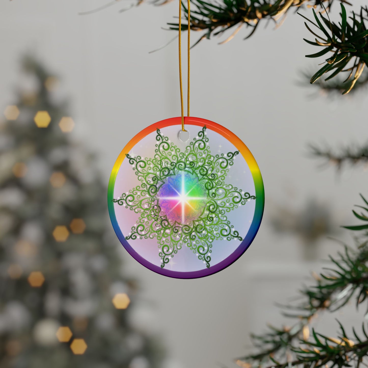 Joyous | Pride Ring | Heirloom Ceramic Ornaments (1pc, 3pcs, 5pcs, 10pcs)