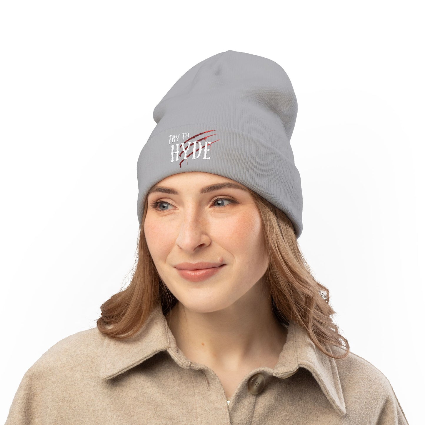 Hyde Beanie Hat - Nightmares Holiday | Tortured Embroidered Beanie