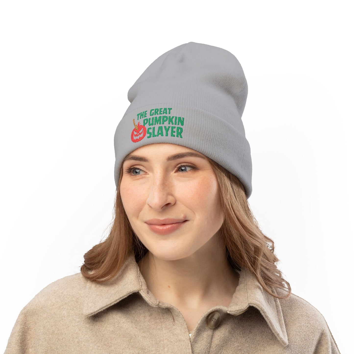Pumpkin Slayer Beanie Hat - Nightmares Holiday