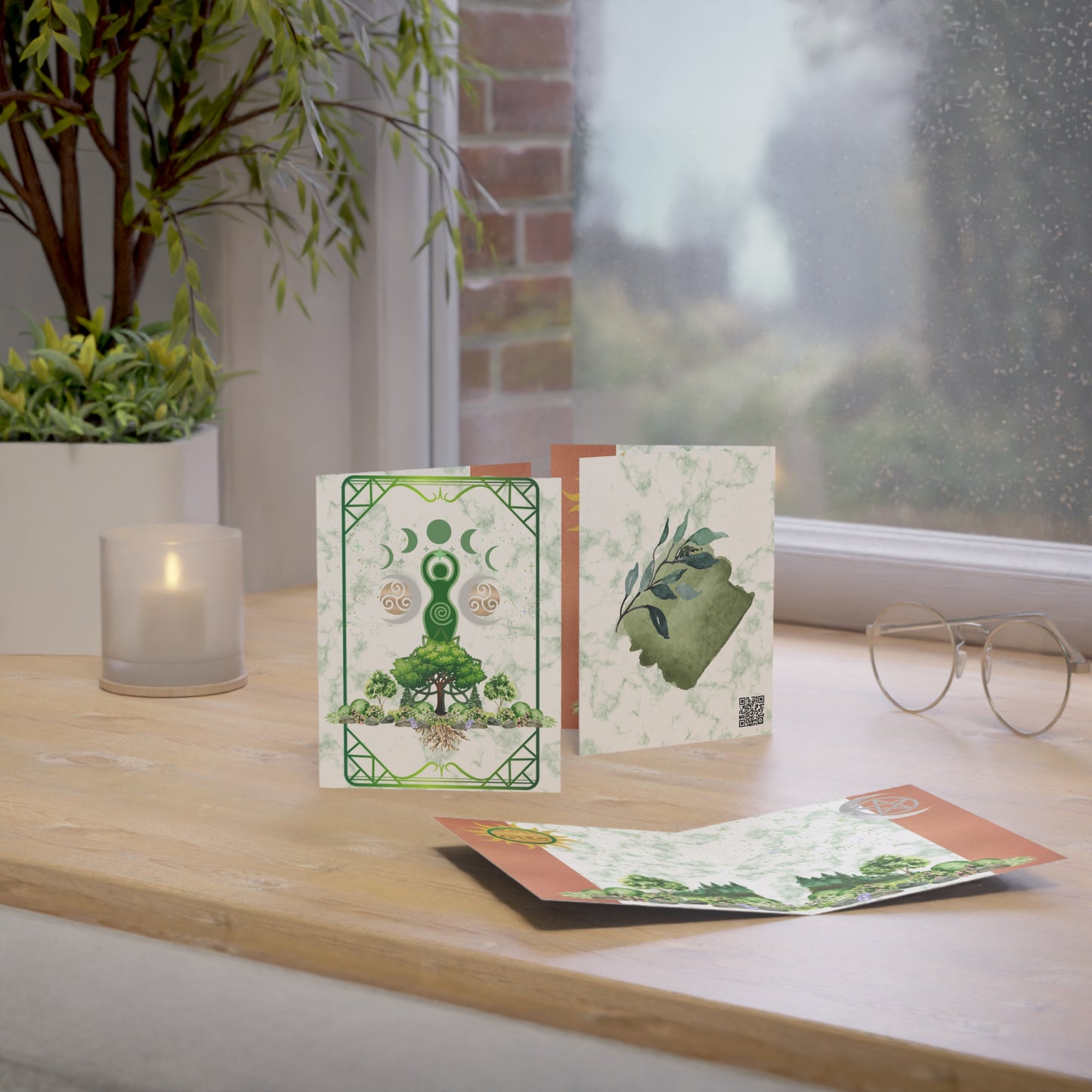 Mother Nature | Summer Solstice | Greeting Cards | (1, 10 pcs)