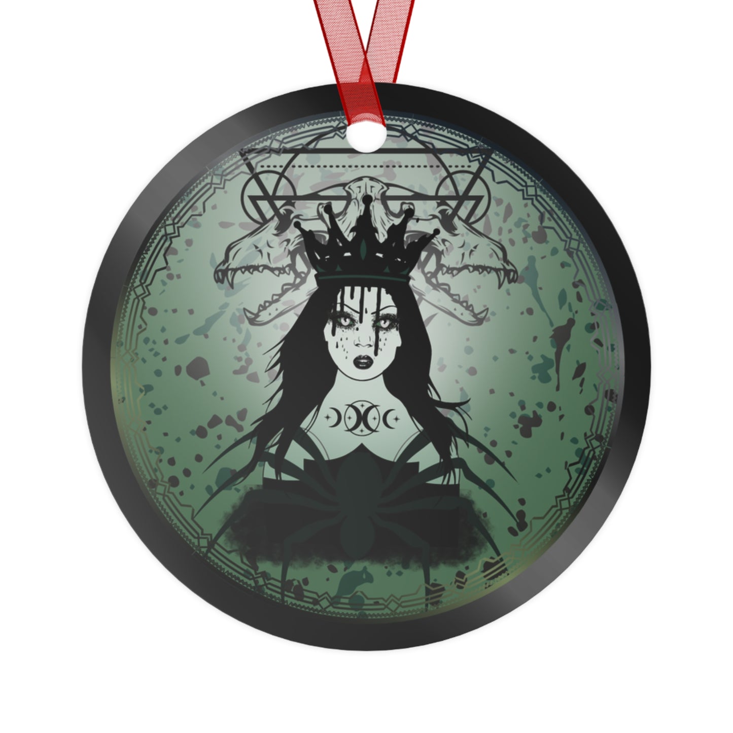 Deep Forest Lady | Metal Ornaments (1pc)