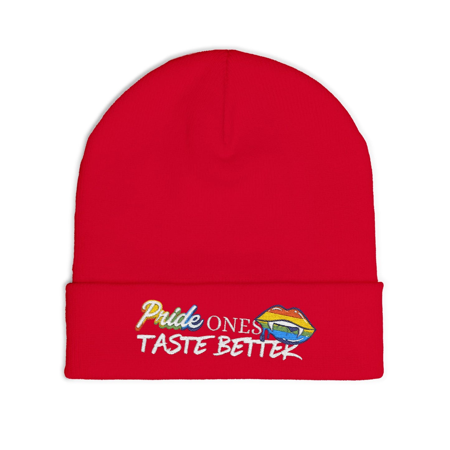 Taste the Pride Vampire Beanie Hat - Nightmares Holiday | Stylish Accessory