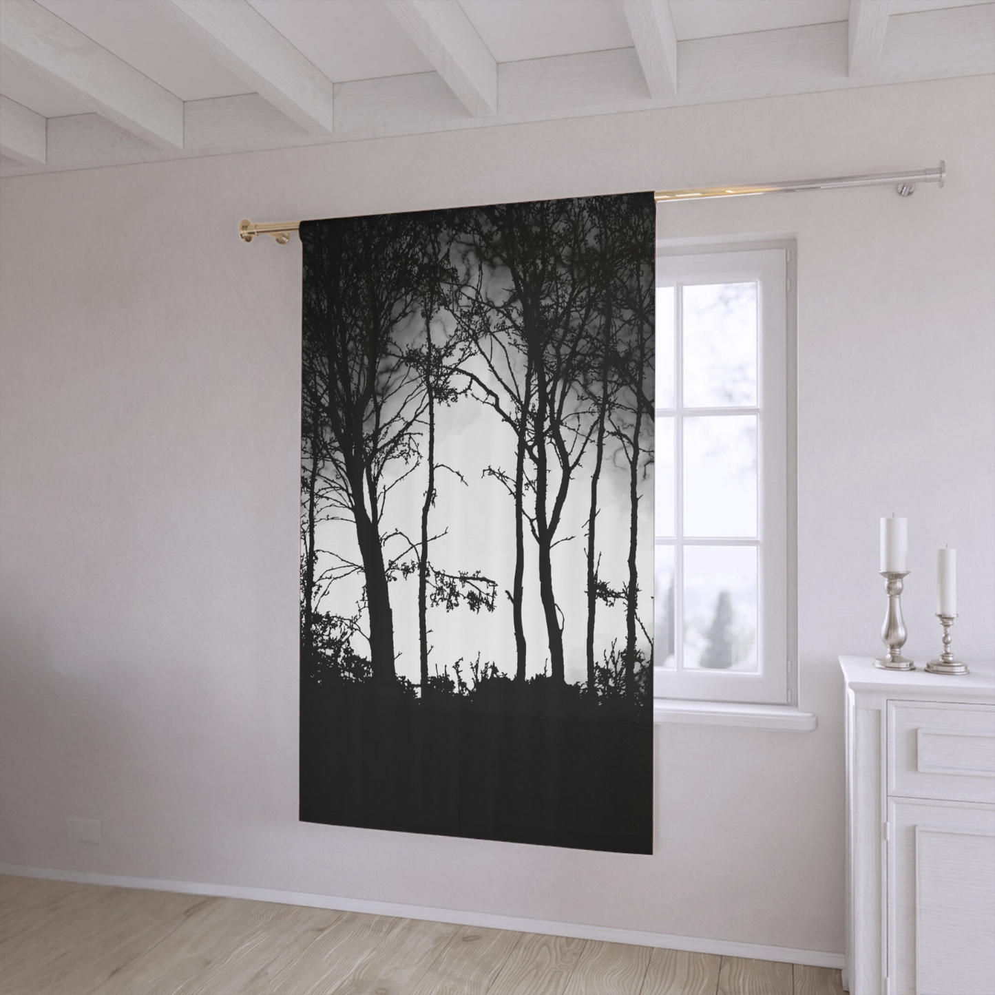 Shadowed Forest | Blackout Curtains | Night’s Dream Home Decor