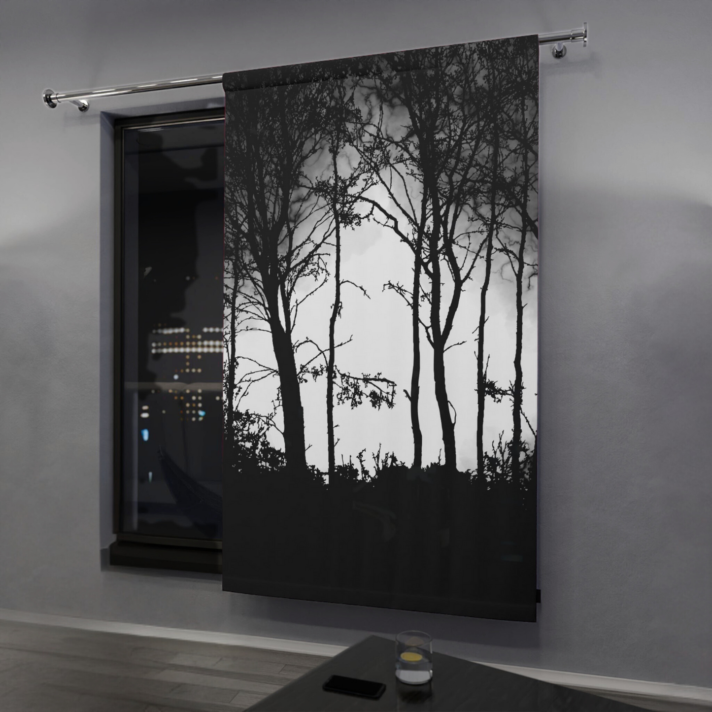 Shadowed Forest | Blackout Curtains | Night’s Dream Home Decor