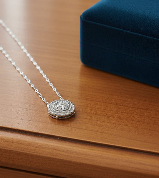 Clear Star Necklace