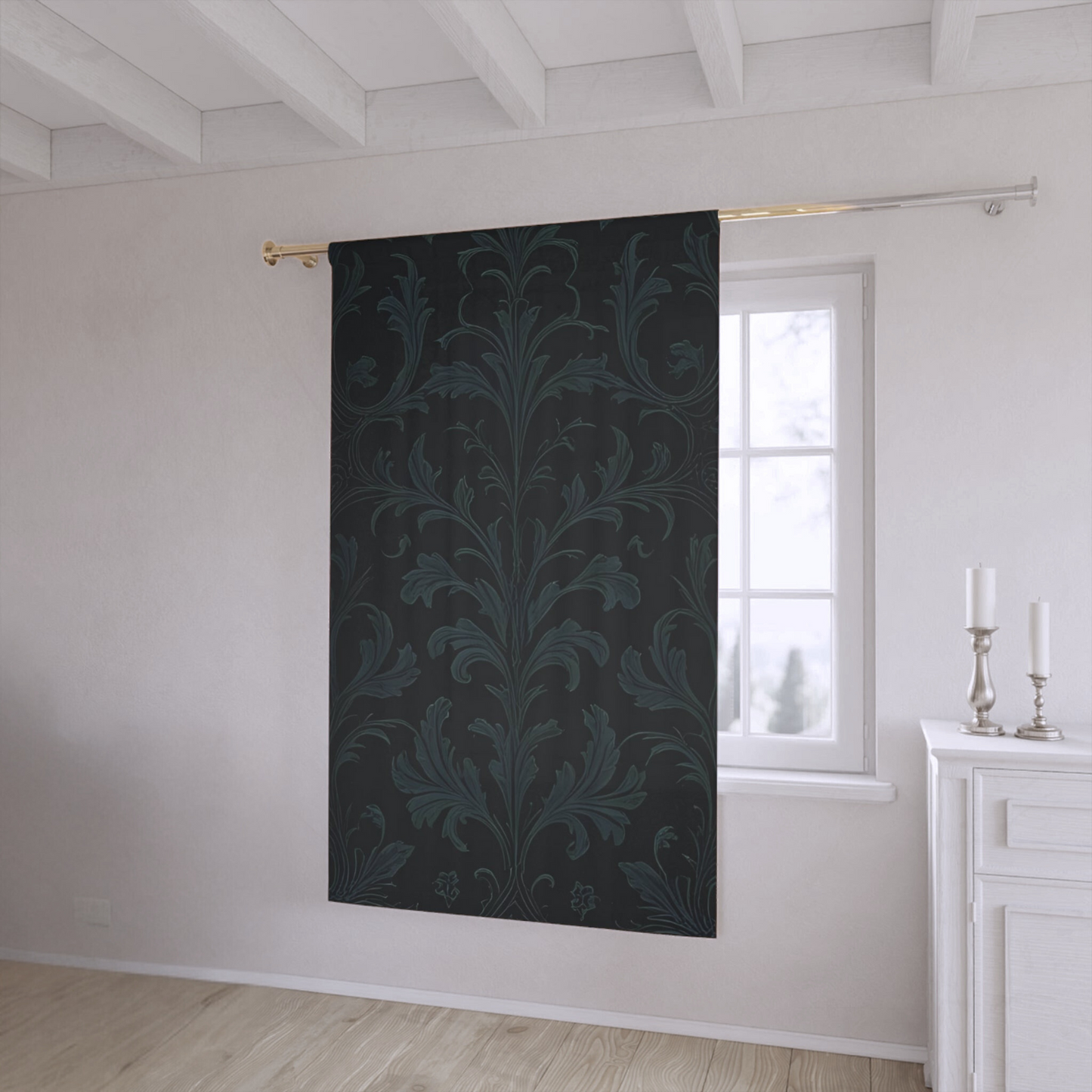Dark Damask | Blackout Curtains | Night’s Dream Home Decor