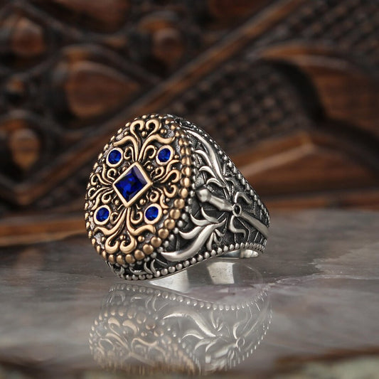Vintage Signet Ring | Gothic Hand Crafted Rings
