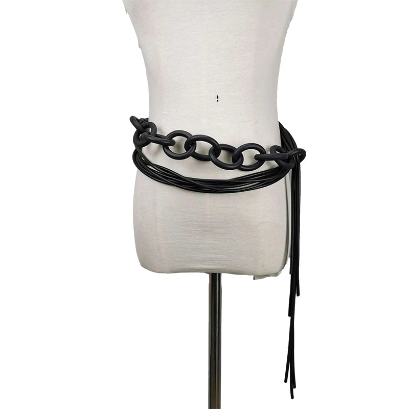 Rubber Necklaces Long Chain | Multi Use Accessory