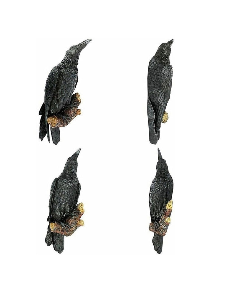 Raven Sculpture | Realistic 3D Printed Resin