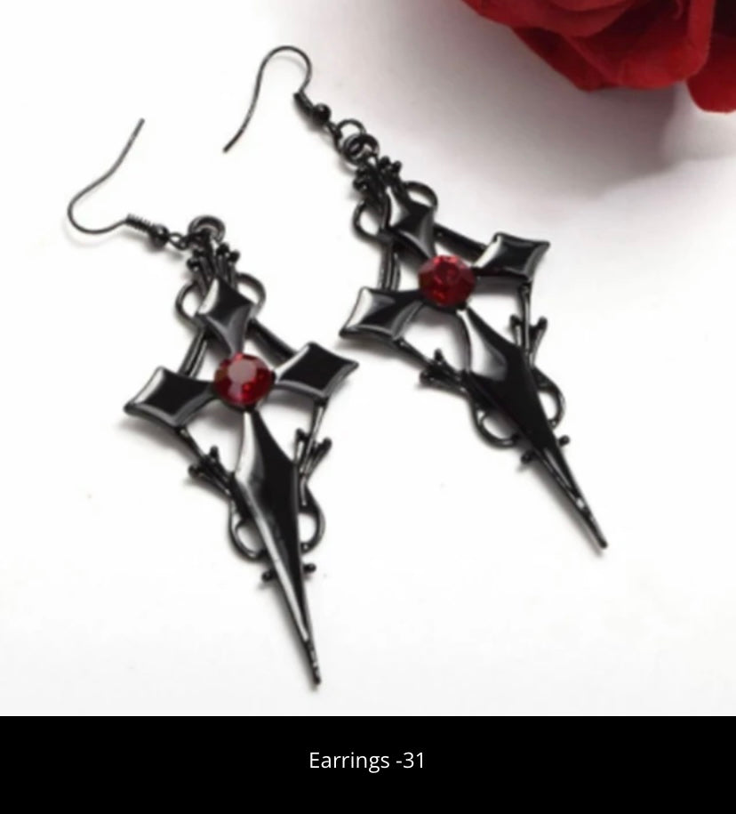 Vampire Drops Earrings | Irregular Earrings