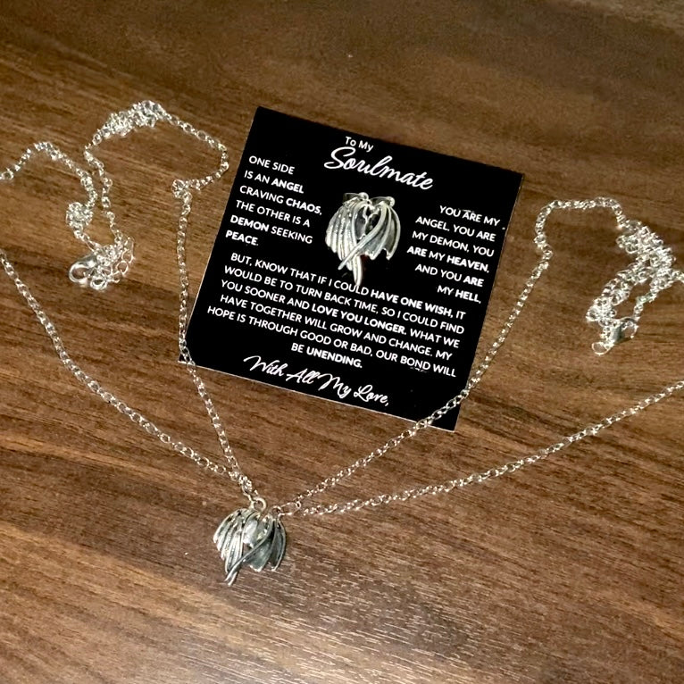 To My Soulmate | Unending Bond | Magnet Necklace(s)