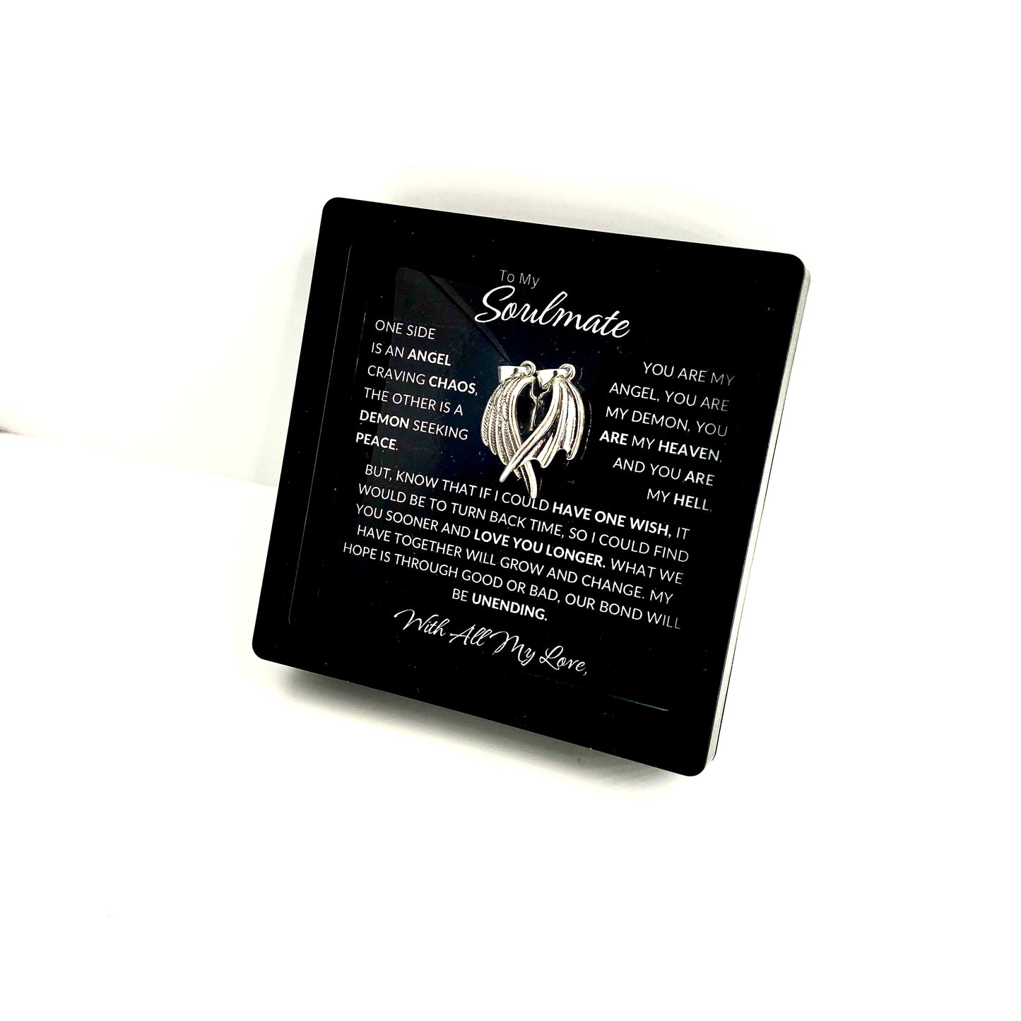 To My Soulmate | Unending Bond | Magnet Necklace(s)