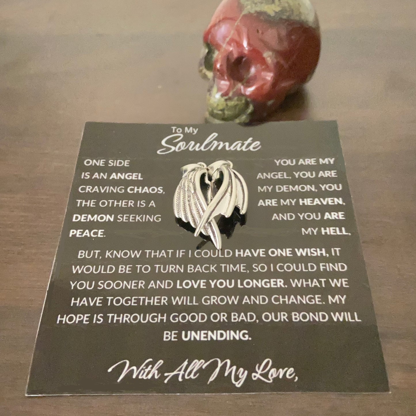 To My Soulmate | Unending Bond | Magnet Necklace(s)