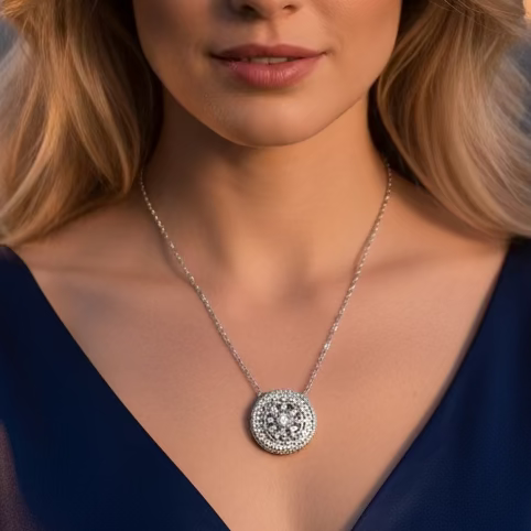 Clear Star Necklace