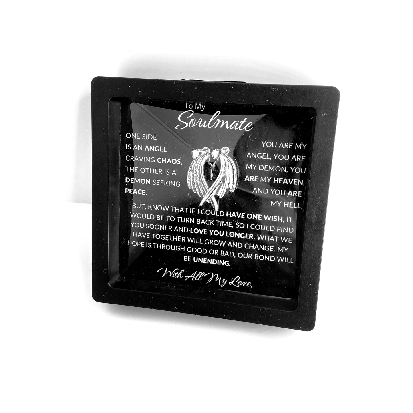 To My Soulmate | Unending Bond | Magnet Necklace(s)