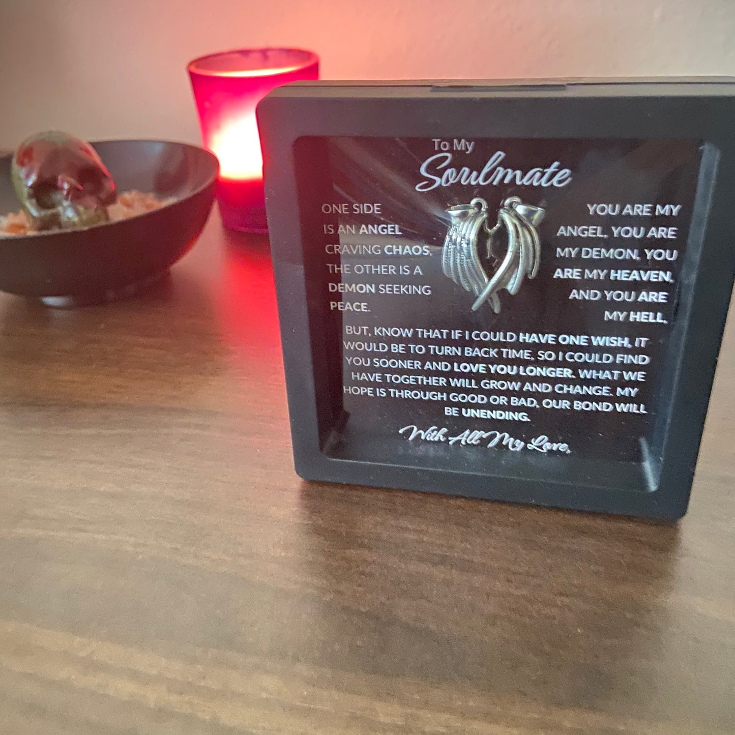 To My Soulmate | Unending Bond | Magnet Necklace(s)