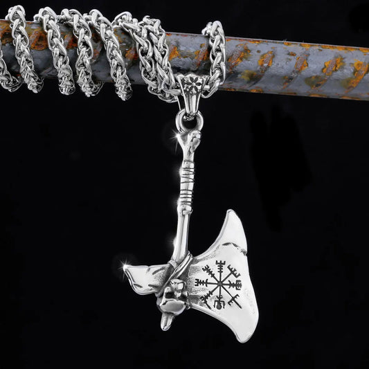 Viking Stainless Steel Charms | Viking Norse Amulets  (Pendants or Necklaces)