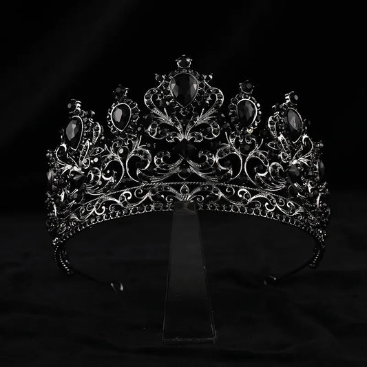 Vintage Crystal Tiaras | Witch Crowns | Rhinestone Diadem