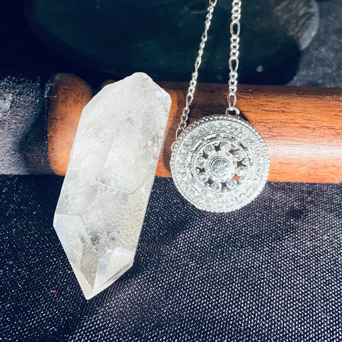 Clear Star Necklace