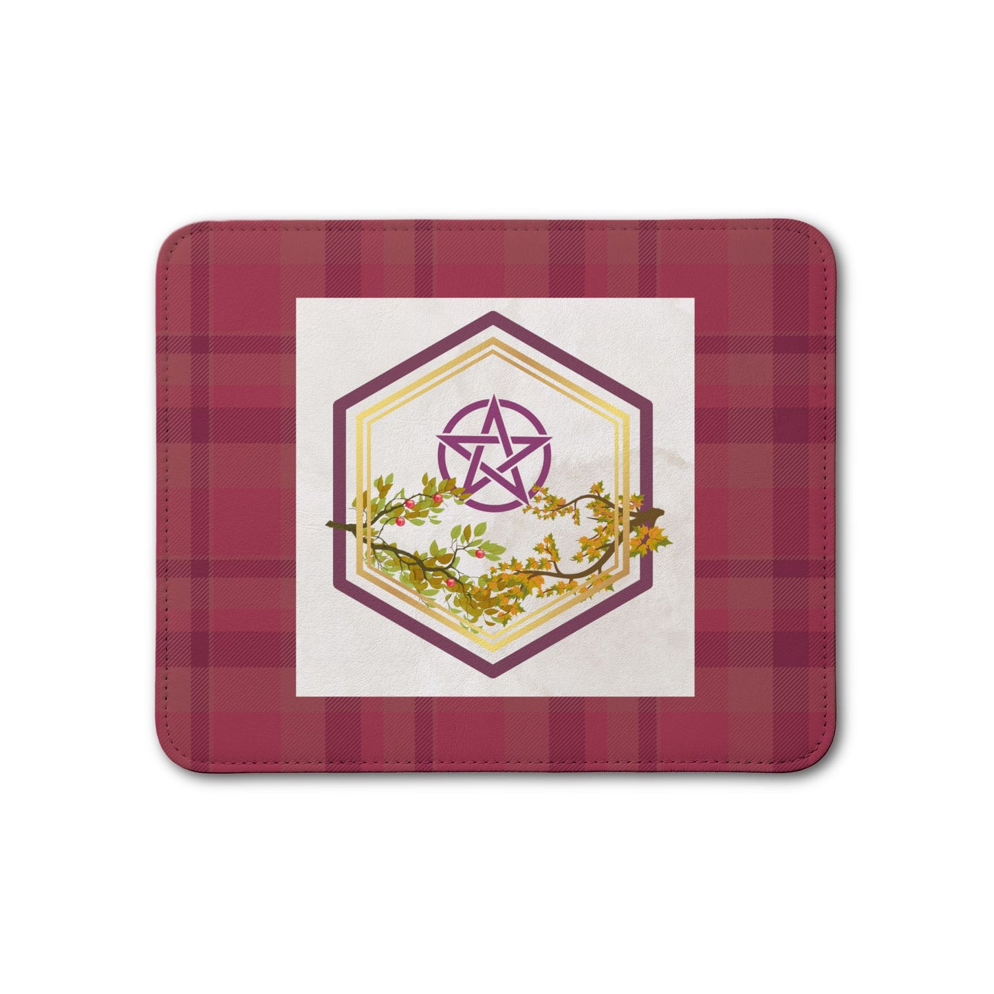 Gratitude | Fall Equinox | Autumn Leather Placemat