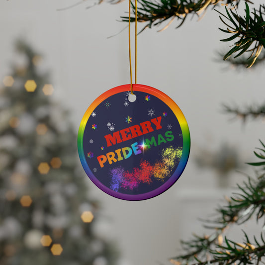 Merry Pride-mas | Heirloom Ceramic Ornaments (1pc, 3pcs, 5pcs, 10pcs)