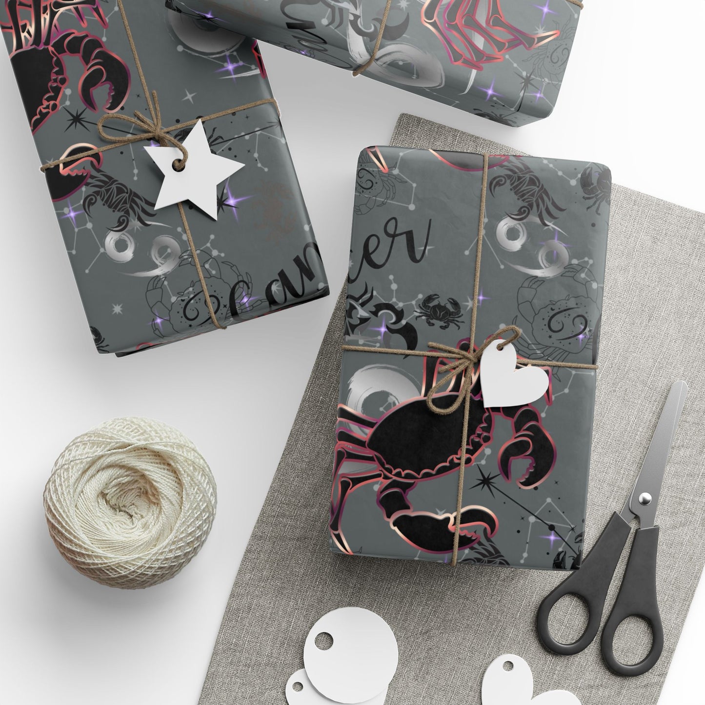 Cancer | Zodiac Birthday Wrapping Papers