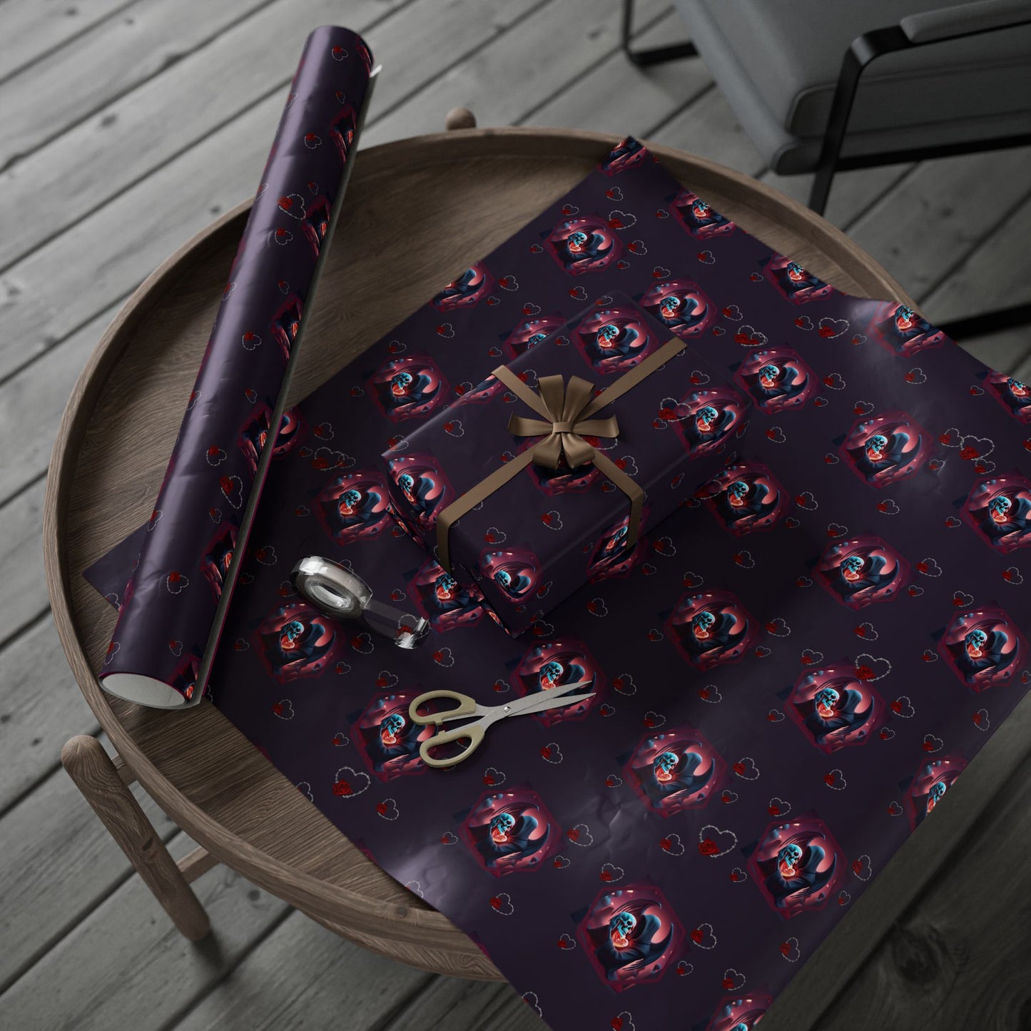 Love Ya, To Death | Gift Wrap Papers