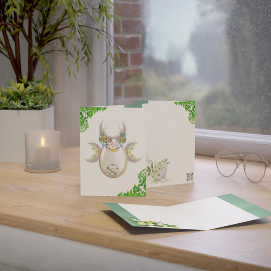 Rebirth Greeting Cards |  Spring Equinox Goddess Note Set