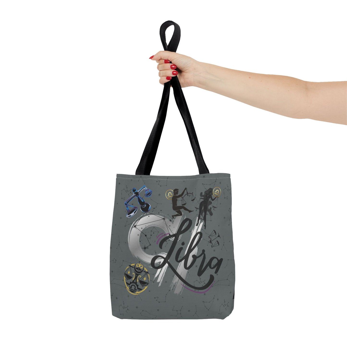 Libra Zodiac Tote Bag — Mystic Astrology Collection