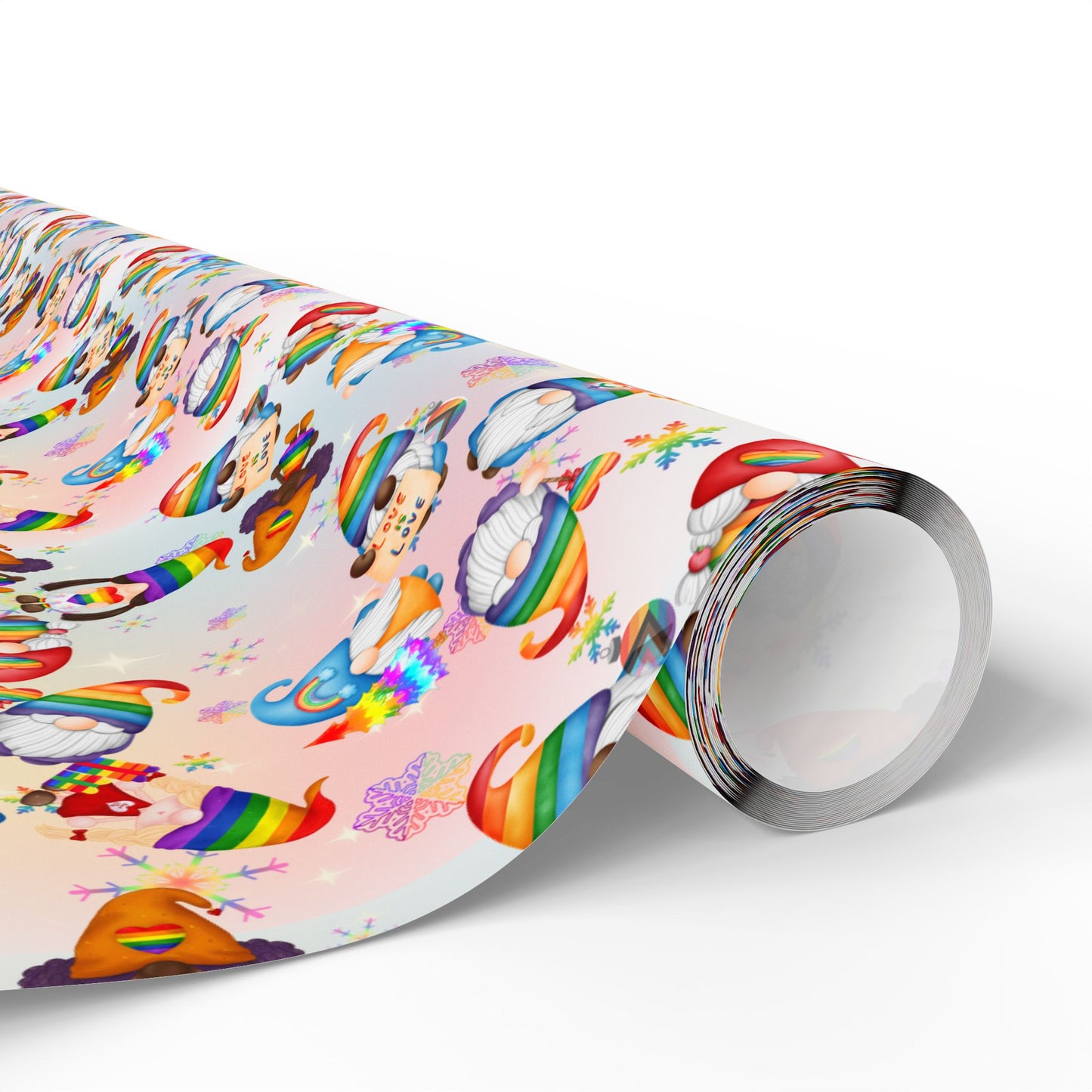 Pridemas Gnomes | Holiday Gift Wrap