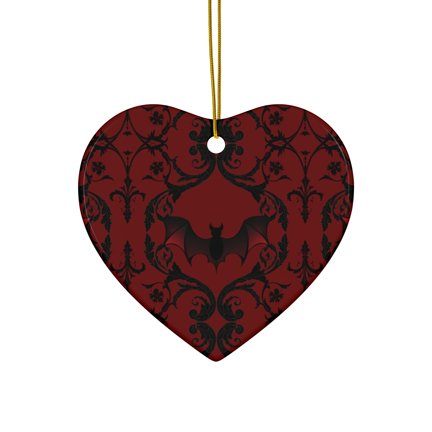 Vampire Red | Heirloom Ceramic Ornaments (1pc, 3pcs, 5pcs, 10pcs)