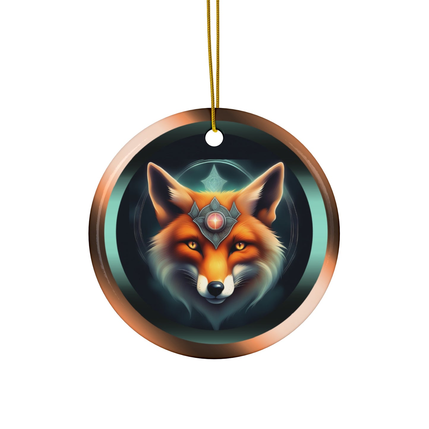 Fox Prince | Fantasy Series | Heirloom Ceramic Ornaments (1pc, 3pcs, 5pcs, 10pcs)