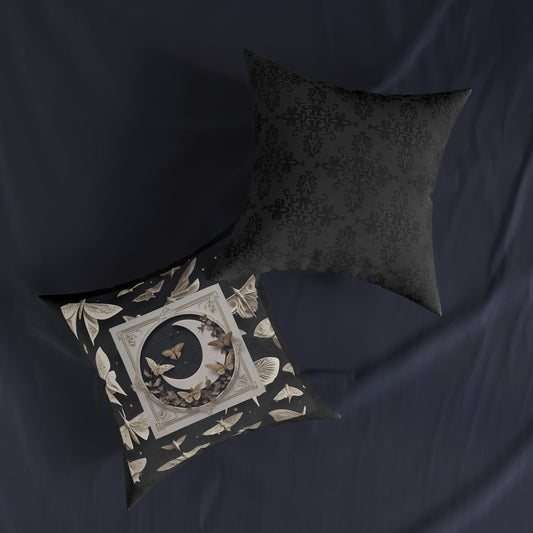 Moon & Moth Decorative Pillow | 3 sizes