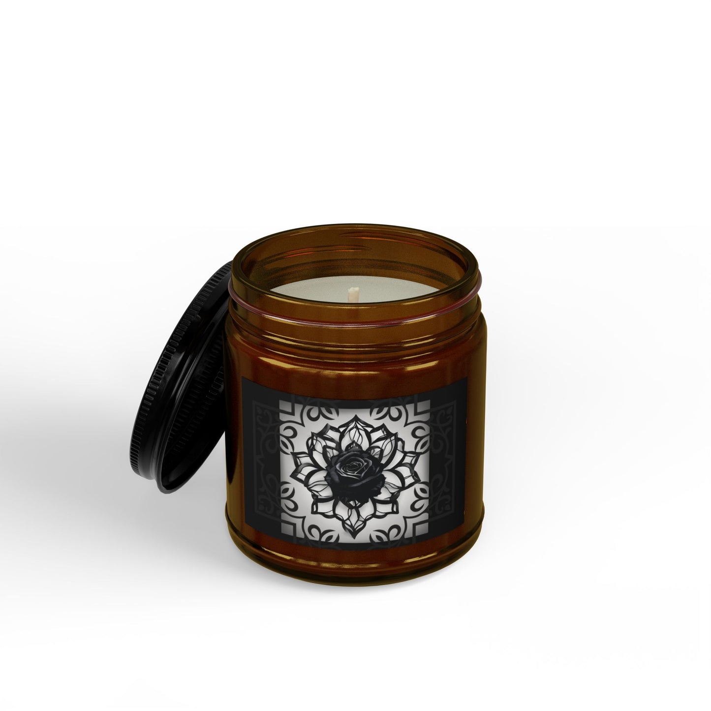 Sinister Black Rose | Soy Candle | Gothic Scented Candle