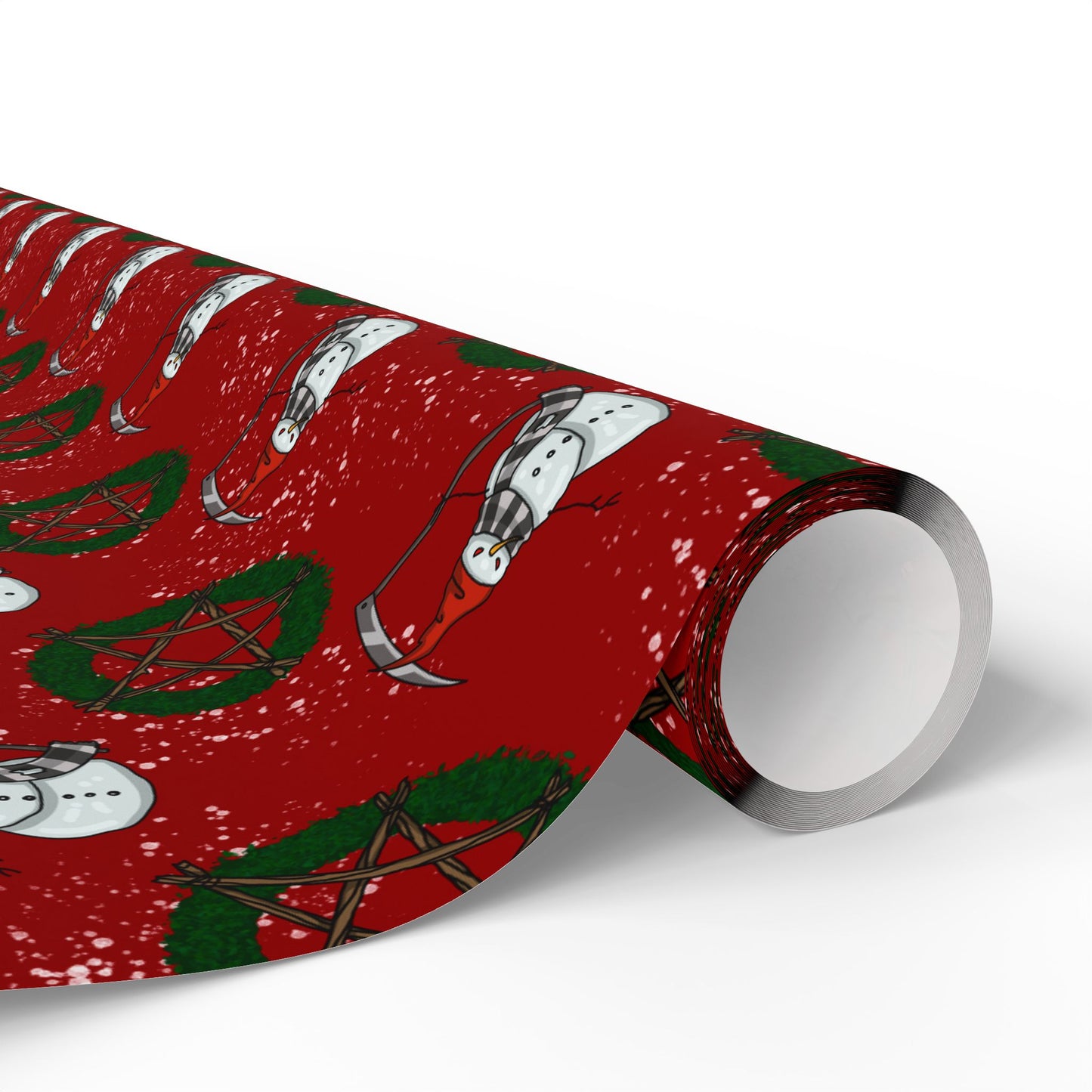 Grim Snowman | Gift Wrap Papers