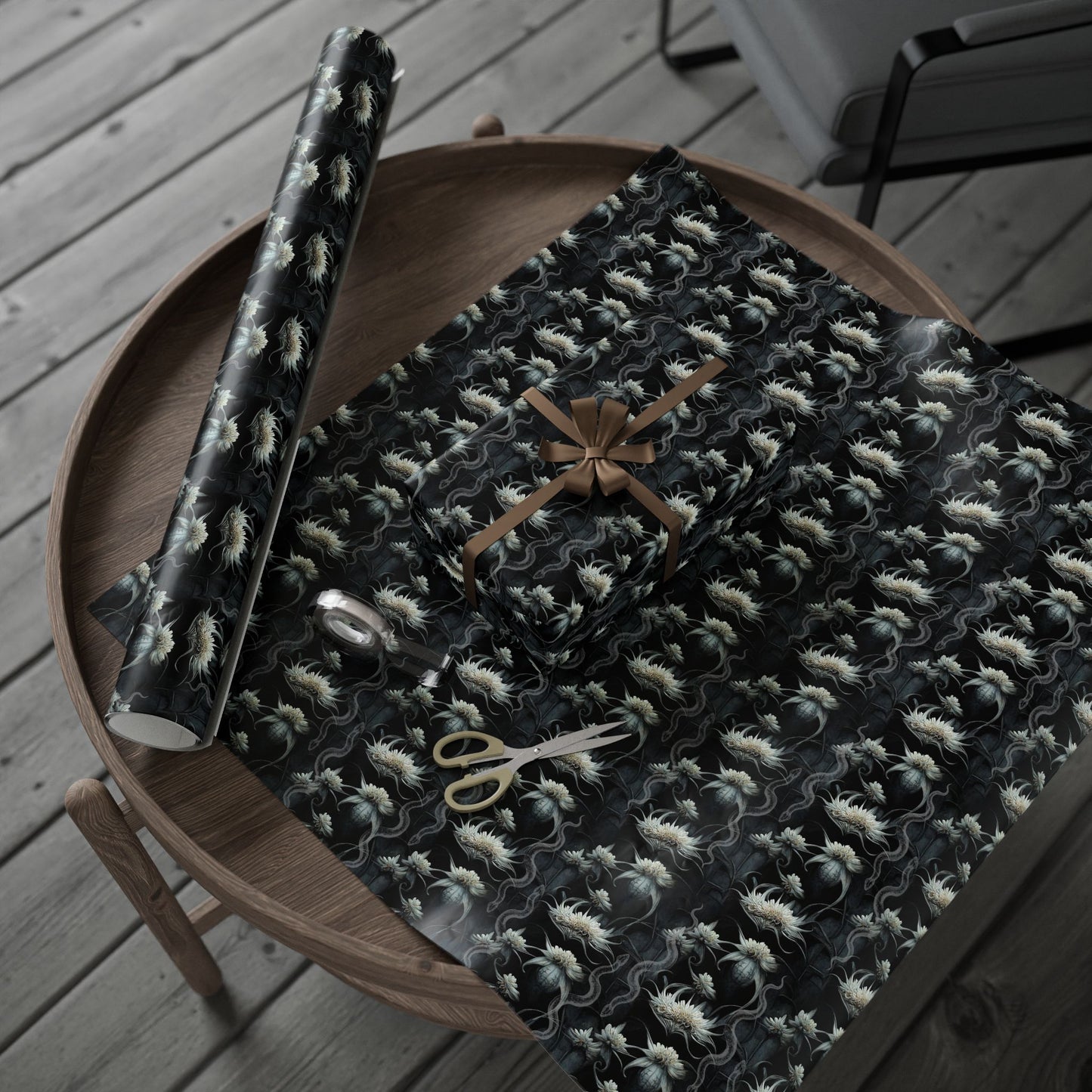 Snake Flowers | Night Garden | Gift Wrap Papers