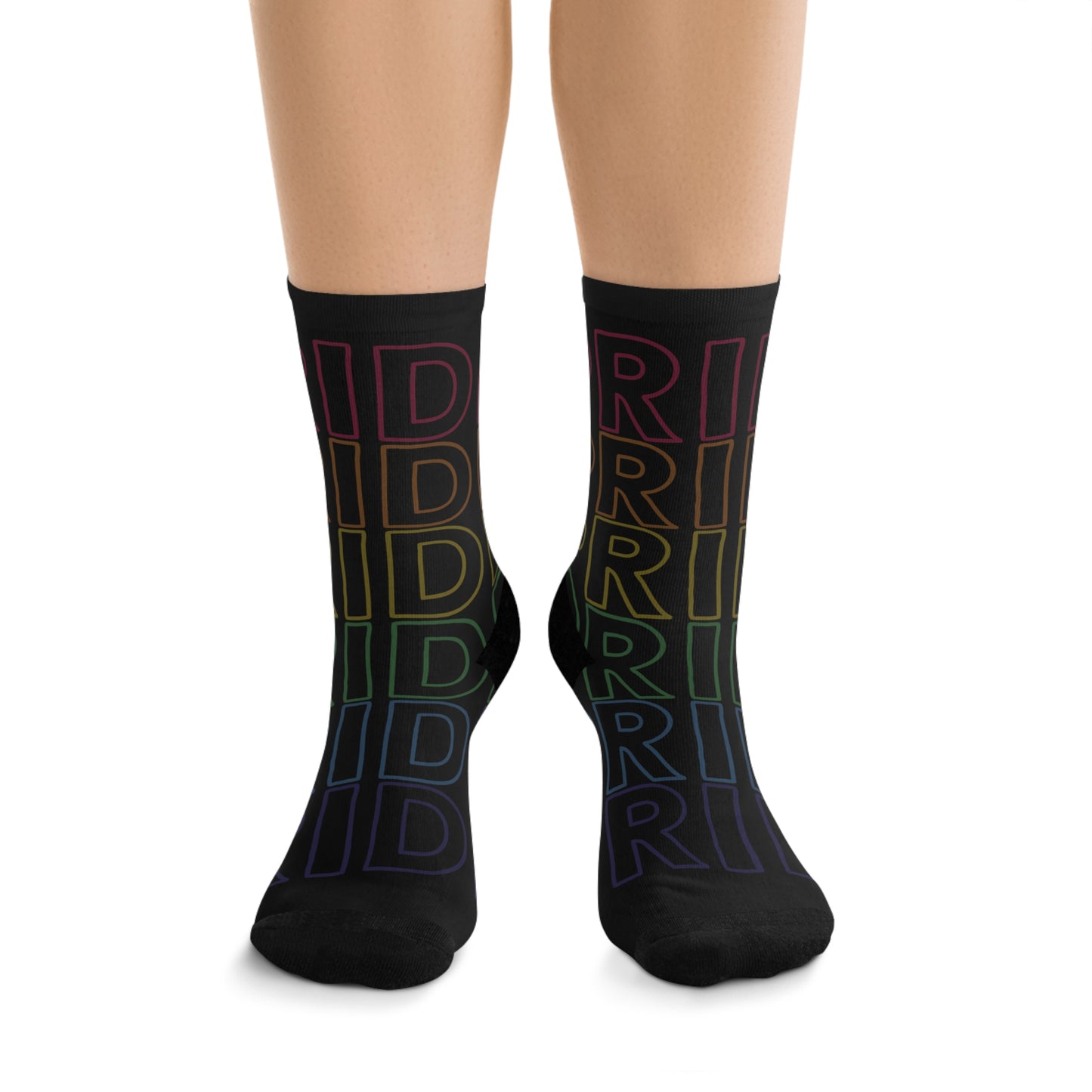 Goth Pride | Recycled Poly Socks